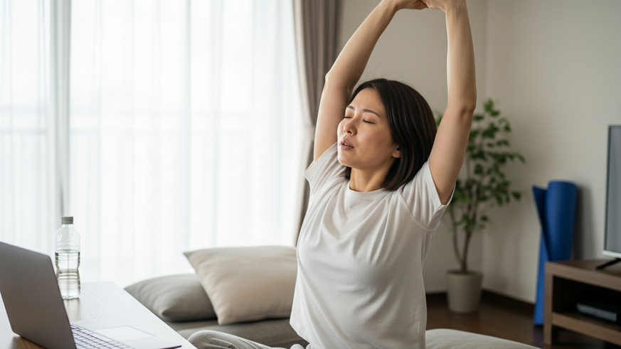 筋トレの力でストレスを吹き飛ばす！在宅勤務でも続けられる運動習慣とは？