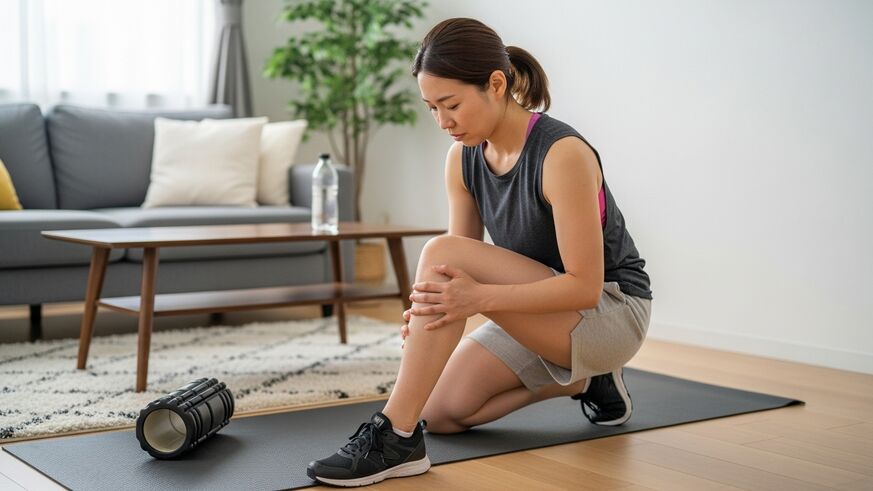 スクワットで膝が痛い原因とは？痛みの出るフォームの共通点と改善方法をわかりやすく解説