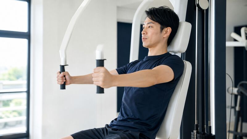 力を入れる動作で吐き、戻す動作で吸う