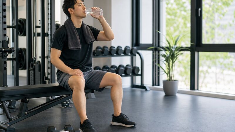 休憩中の過ごし方　呼吸・フォーム・器具の準備を整える
