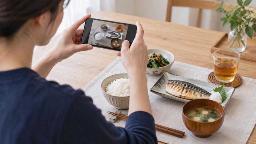 食事記録の写真はどう撮る？食べた量が伝わる撮り方とメモの残し方